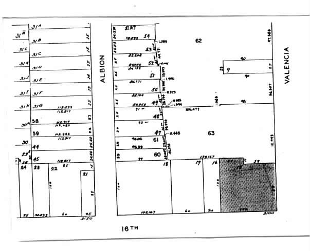 498 Valencia St, San Francisco, CA for lease - Plat Map - Image 2 of 2