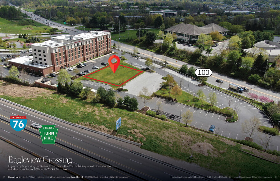 710 Eagleview Boulevard E, Exton, PA for lease - Aerial - Image 1 of 7