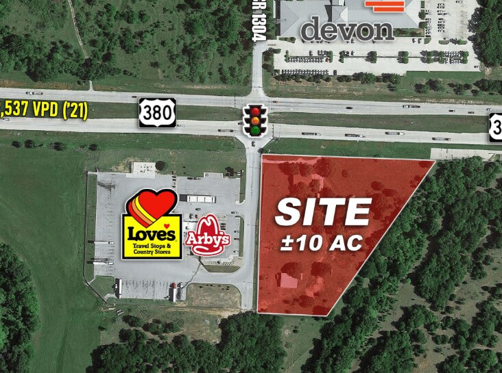 SEC US-380 & CR-1034, Bridgeport, TX for sale Building Photo- Image 1 of 1