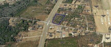 7345 Butler Nursery Rd, Fayetteville, NC - Aerial map view