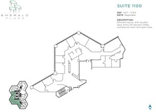 402 W Broadway, San Diego, CA for lease Floor Plan- Image 1 of 3