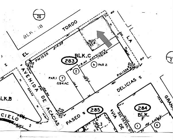 6051 El Tordo, Rancho Santa Fe, CA for sale - Plat Map - Image 2 of 9