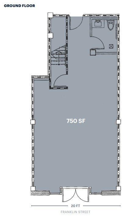 200 Franklin St, Brooklyn, NY for lease Floor Plan- Image 1 of 1