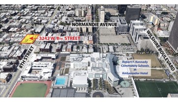 3242 W 8th St, Los Angeles, CA - aerial  map view - Image1