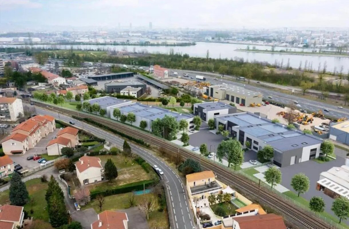 Office in OULLINS-PIERRE-BÉNITE for lease Aerial- Image 1 of 3