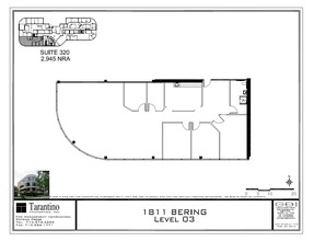 1811 Bering Dr, Houston, TX for lease Floor Plan- Image 1 of 1