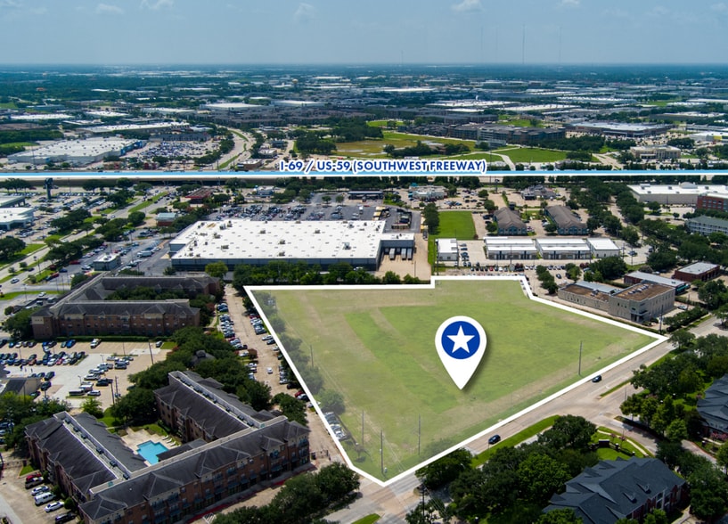 12369 KIRKWOOD, Stafford, TX for sale - Aerial - Image 2 of 3