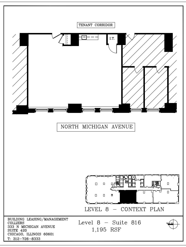 333 N Michigan Ave, Chicago, IL for lease Floor Plan- Image 1 of 1