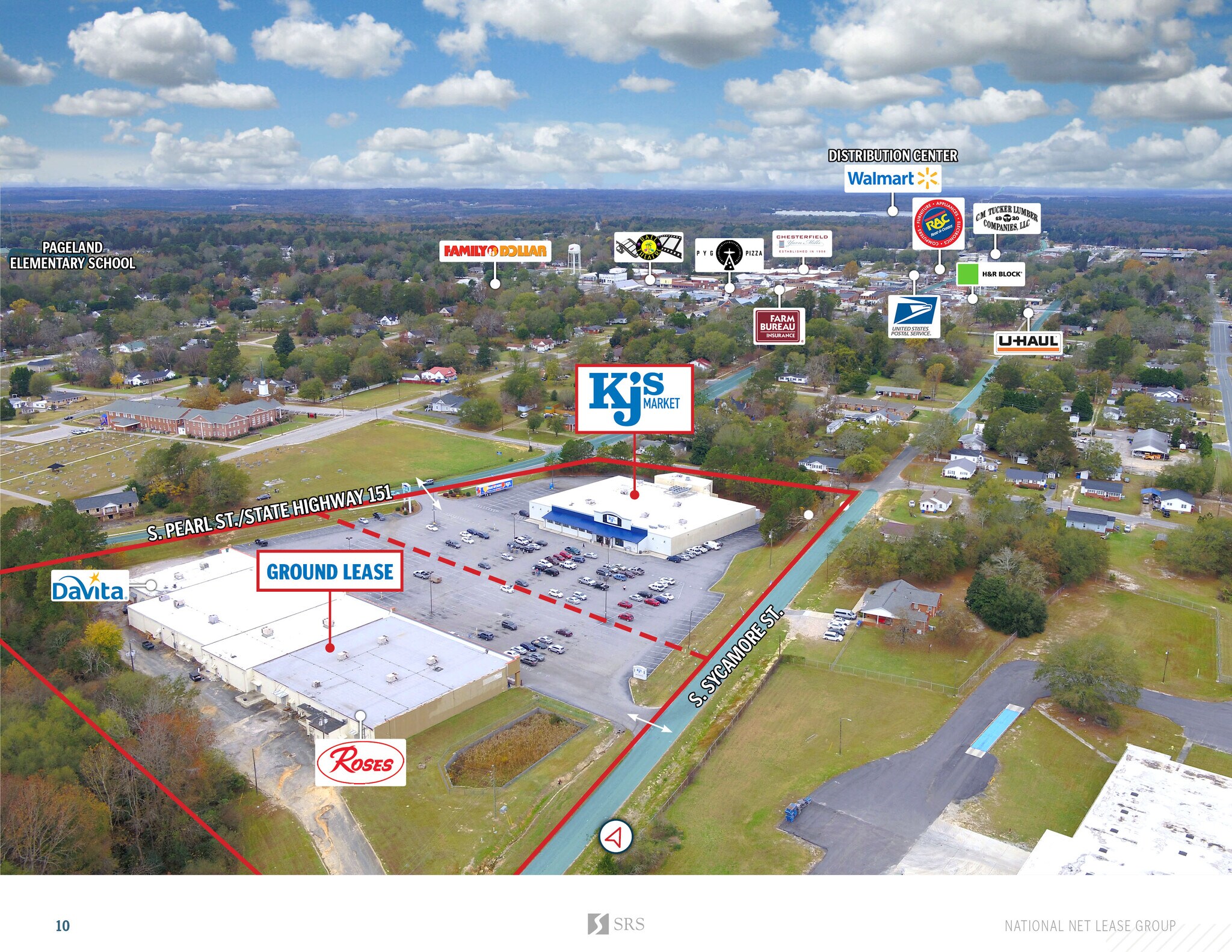 501 S Pearl St, Pageland, SC 29728 Retail for Sale