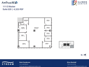 111 E Wacker Dr, Chicago, IL for lease Floor Plan- Image 1 of 1