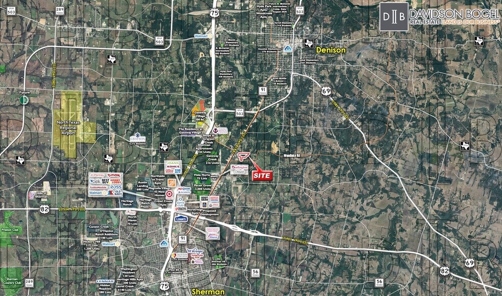 2257 Woodlake Rd, Denison, TX for sale - Building Photo - Image 2 of 3