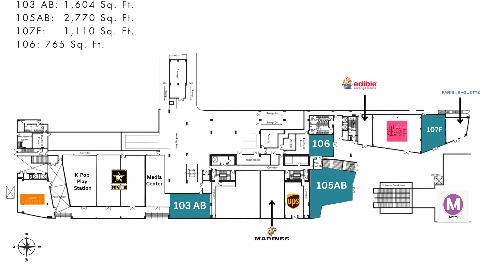 3785 Wilshire Blvd, Los Angeles, CA for lease Floor Plan- Image 1 of 1