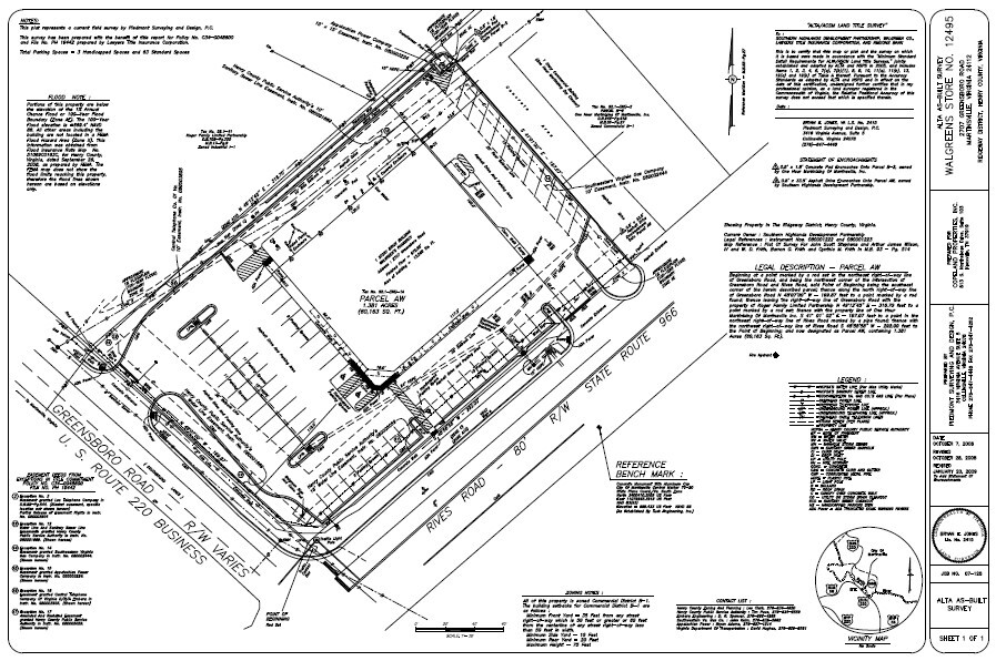 2707 Greensboro Rd, Martinsville, VA for lease Site Plan- Image 1 of 1