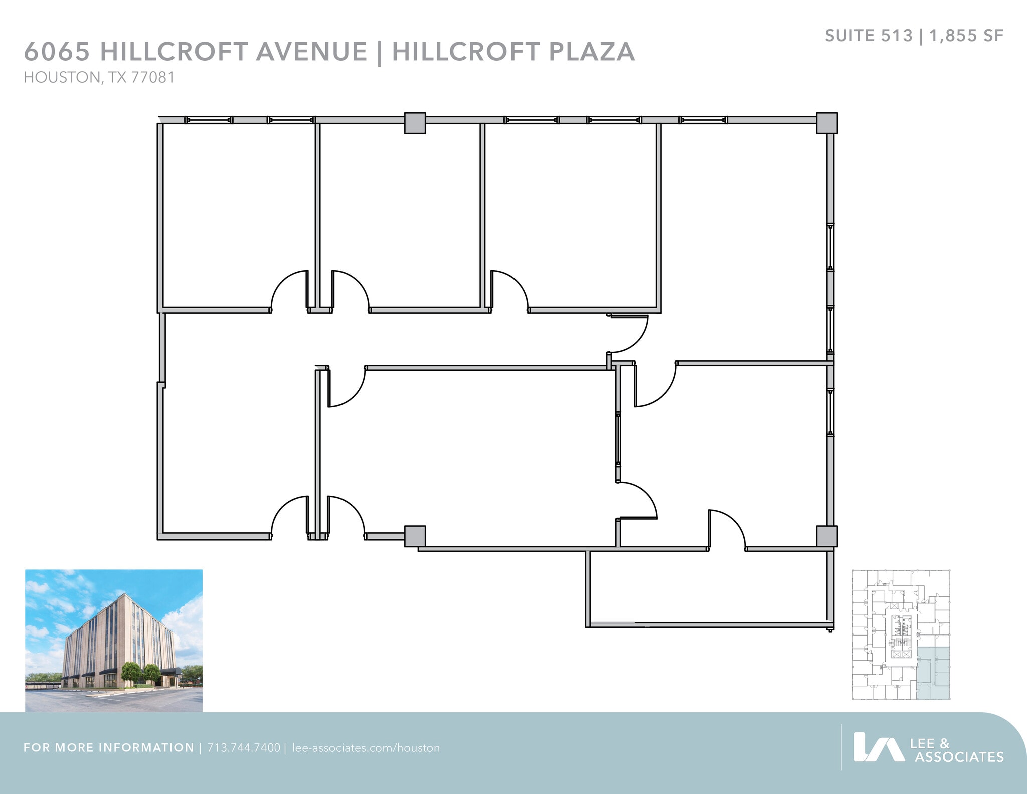 6065 Hillcroft Ave, Houston, TX for lease Floor Plan- Image 1 of 1