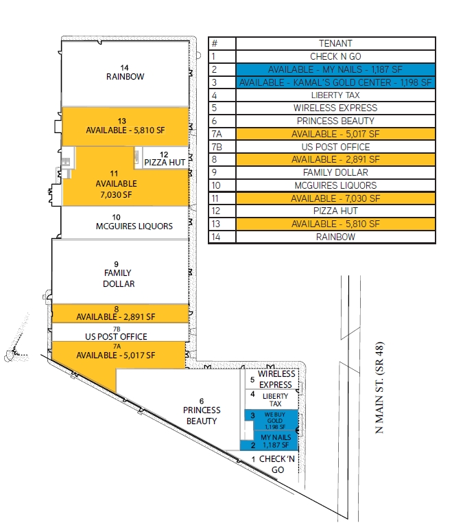 4141-4255 N Main St, Dayton, OH for lease Site Plan- Image 1 of 1