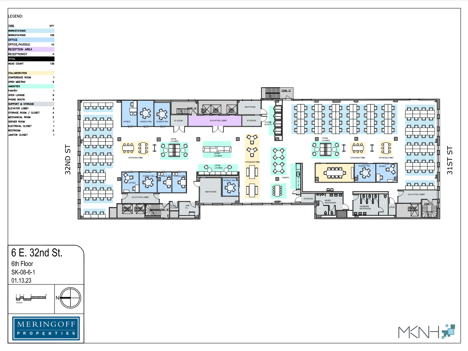 6 E 32nd St, New York, NY for lease Floor Plan- Image 1 of 5