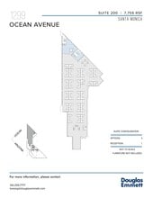 1299 Ocean Ave, Santa Monica, CA for lease Floor Plan- Image 1 of 1