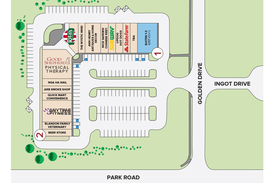 850 Golden Dr, Blandon, PA for lease - Site Plan - Image 3 of 16