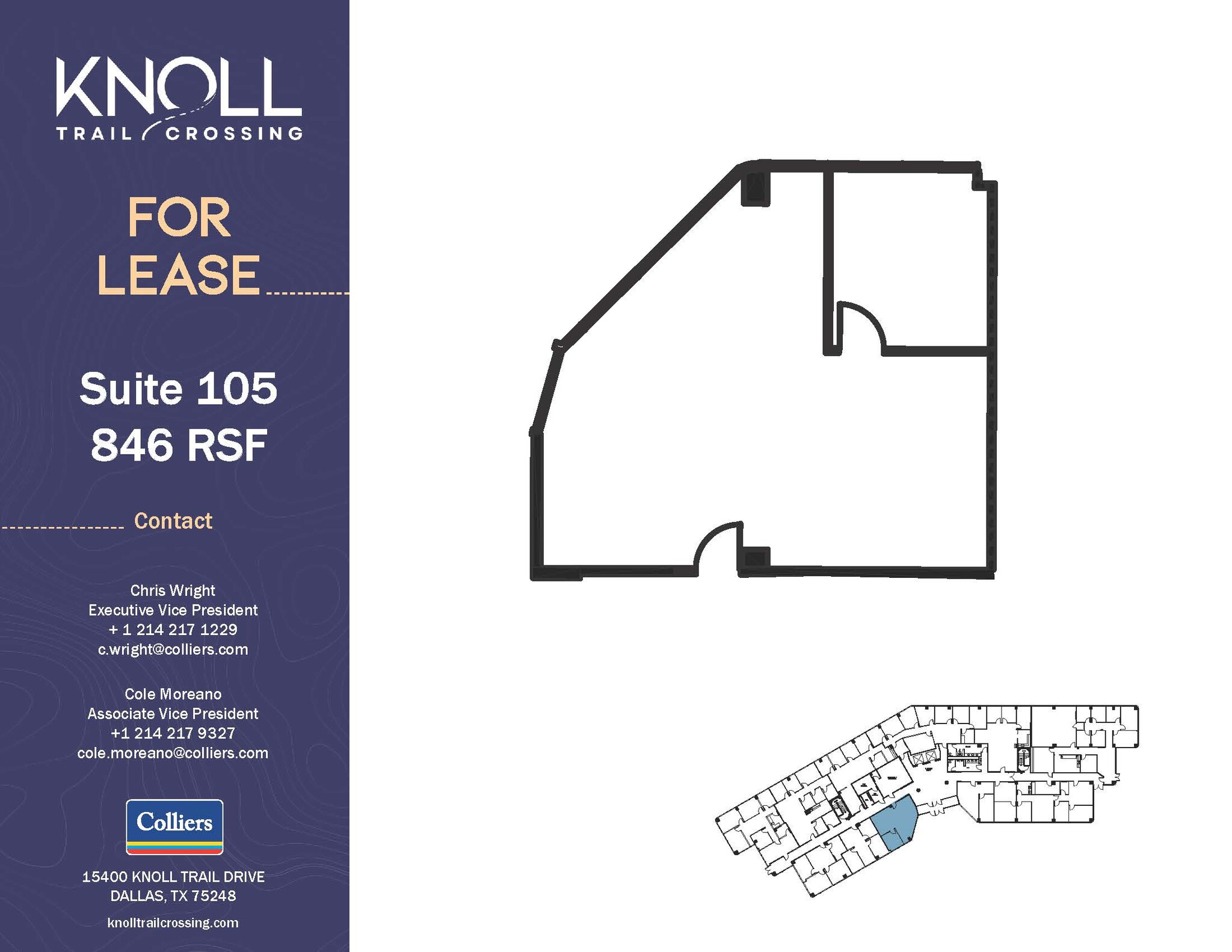 15400 Knoll Trail Dr, Dallas, TX for lease Floor Plan- Image 1 of 1