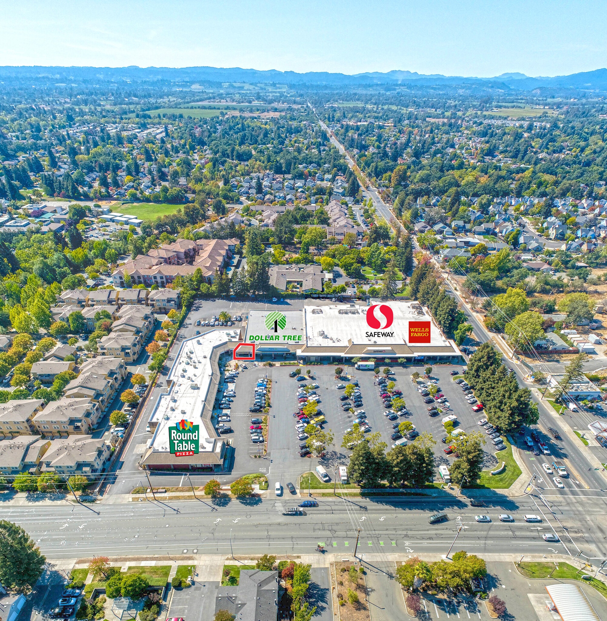 1791 Marlow Rd, Santa Rosa, CA for lease Aerial- Image 1 of 5