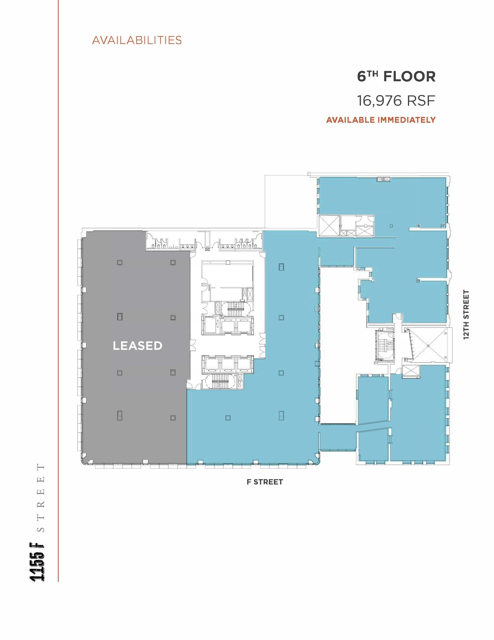 1155 F St NW, Washington, DC for lease Floor Plan- Image 1 of 1