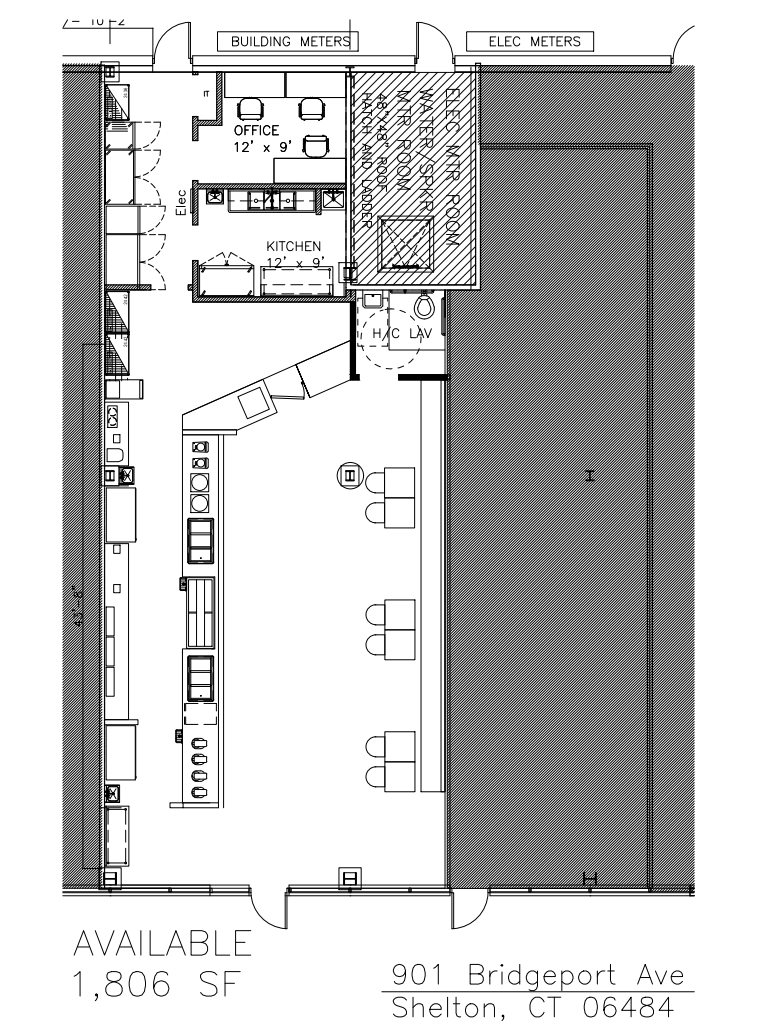 899-905 Bridgeport Ave, Shelton, CT for lease Floor Plan- Image 1 of 1