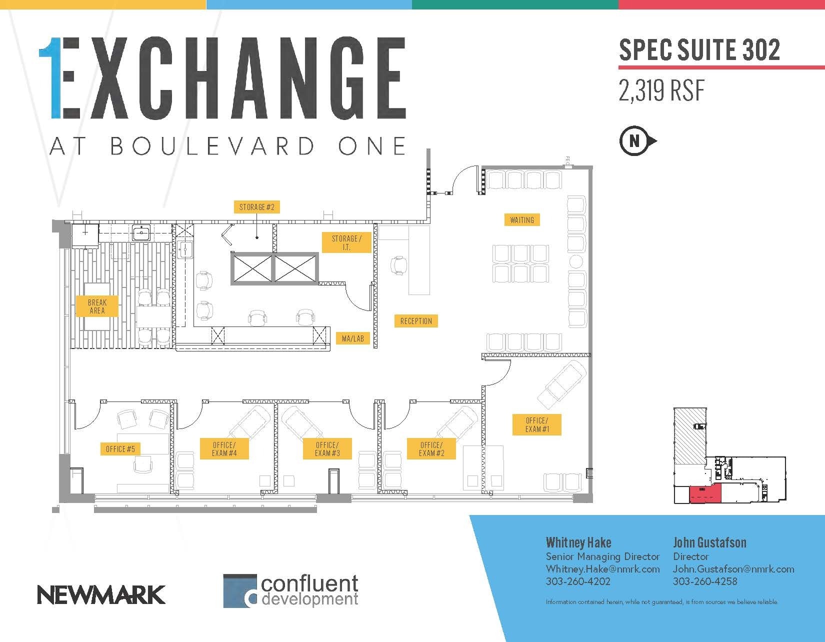 63 N Quebec St, Denver, CO for lease Floor Plan- Image 1 of 1