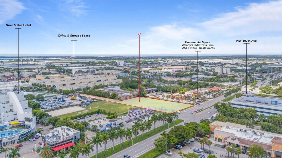 10765 NW 19th St, Sweetwater, FL for sale - Aerial - Image 3 of 14