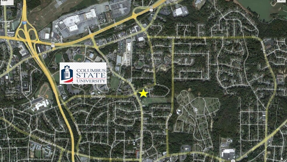 3716 University -1, Columbus, GA for sale - Aerial - Image 2 of 4