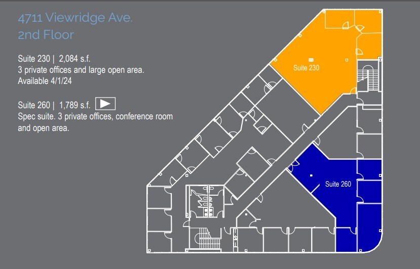4711 Viewridge Ave, San Diego, CA for lease Floor Plan- Image 1 of 1