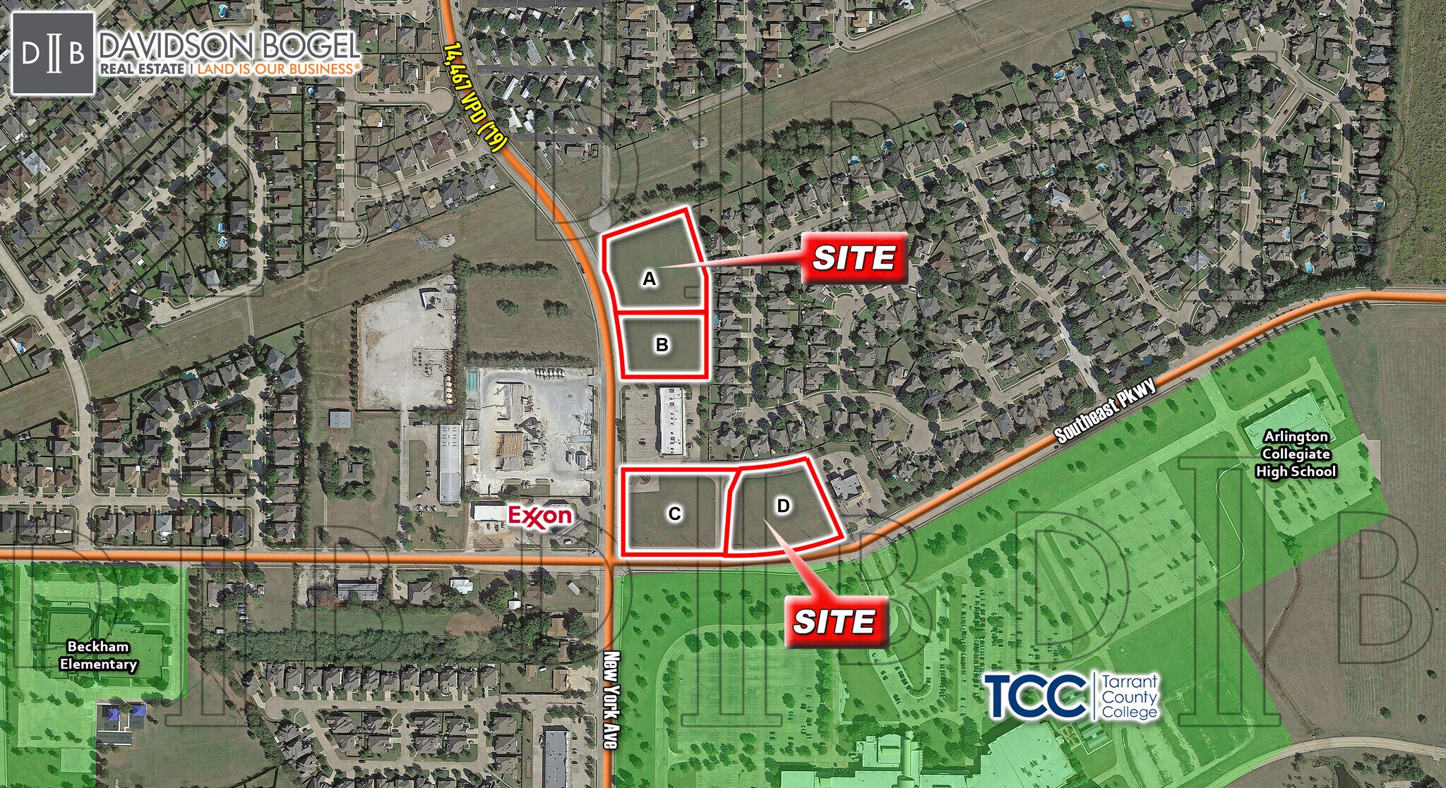 Arlington - NEQ - Southeast Pkwy. & New York Ave., Arlington, TX for sale Primary Photo- Image 1 of 1