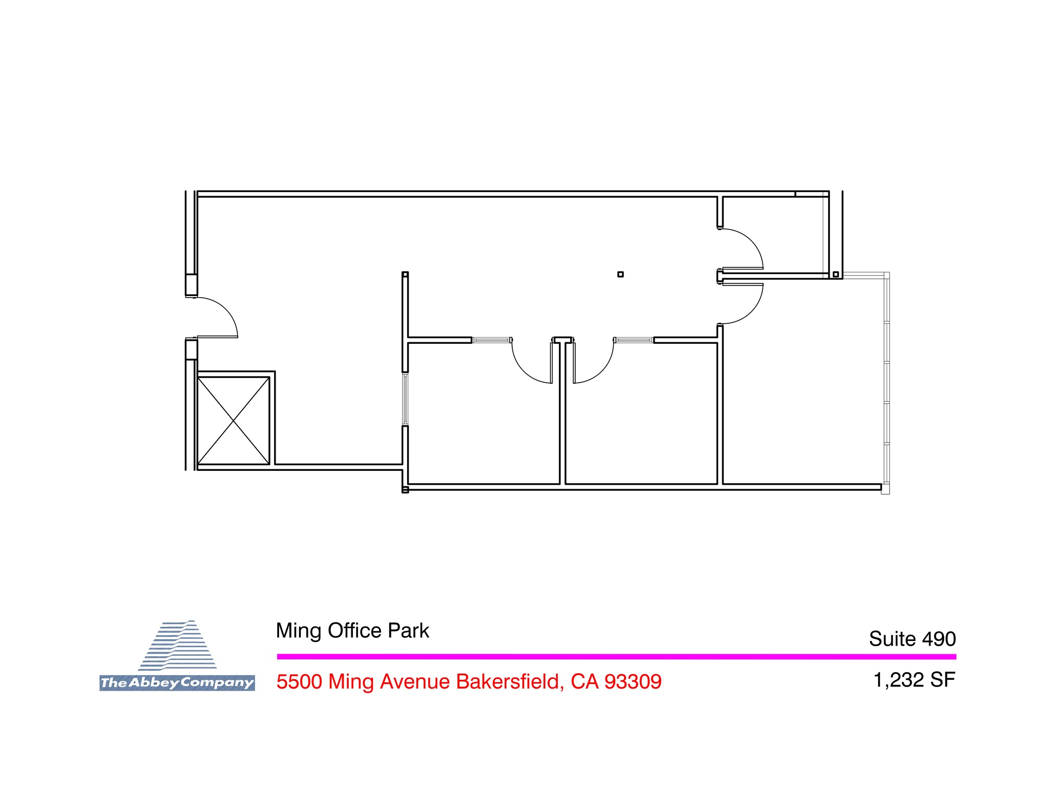 5500 Ming Ave, Bakersfield, CA for lease Site Plan- Image 1 of 1