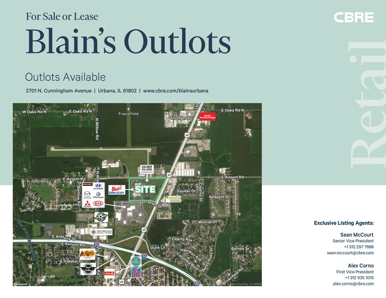 NWC Cunningham Ave, Urbana, IL for lease - Building Photo - Image 1 of 4