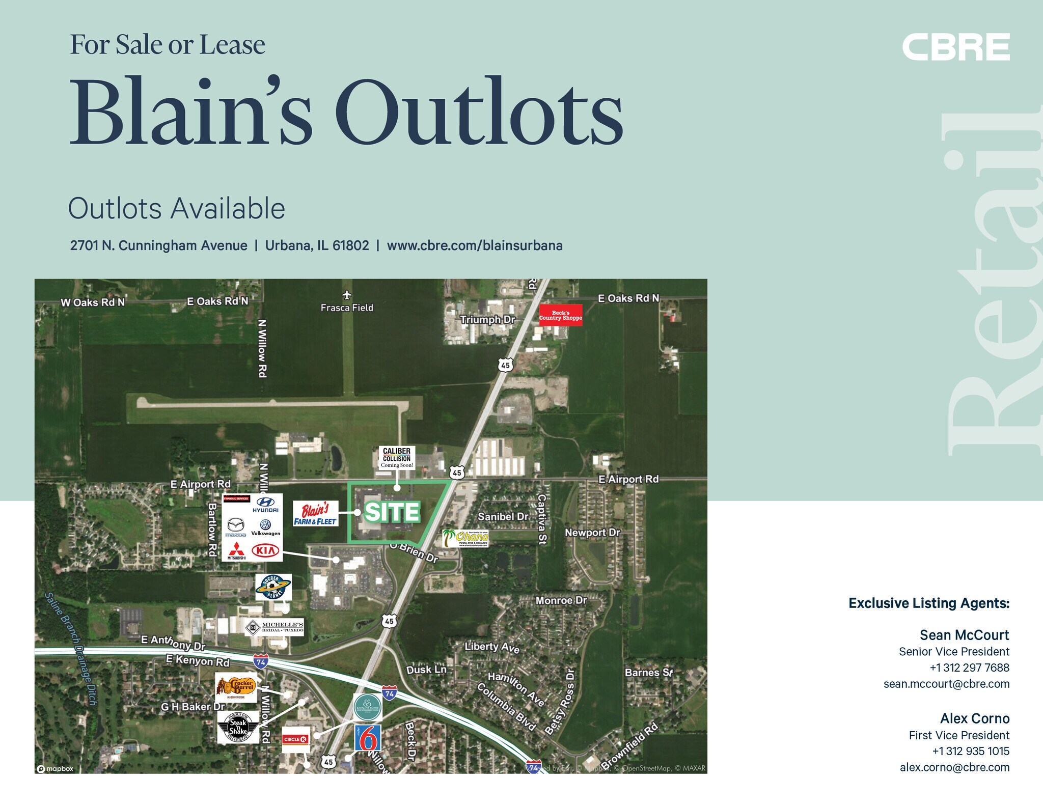 NWC Cunningham Ave, Urbana, IL for lease Building Photo- Image 1 of 5