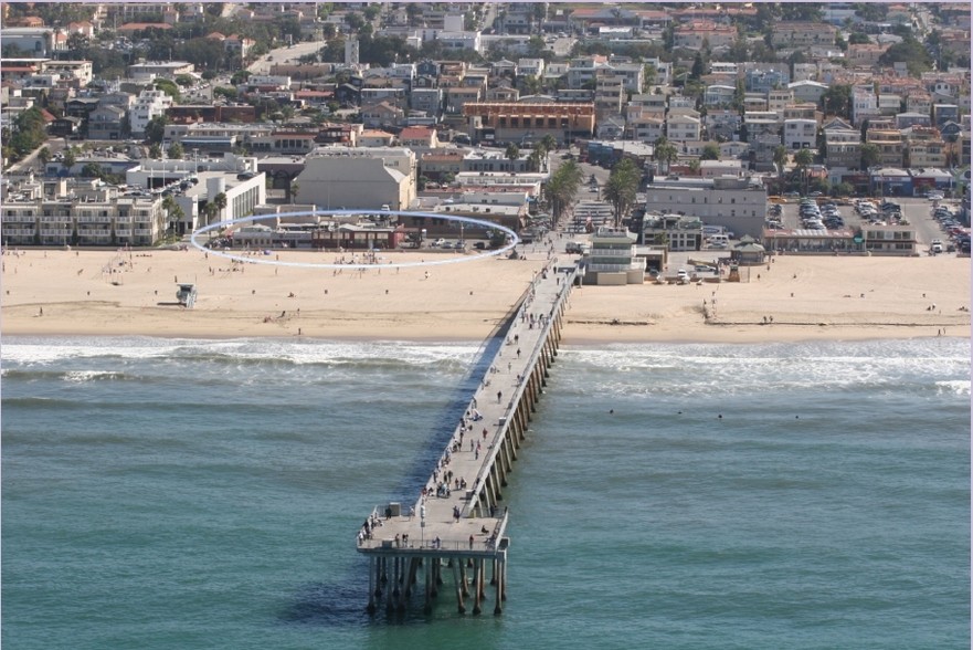 1250-1272 The Strand, Hermosa Beach, CA for lease - Aerial - Image 2 of 13