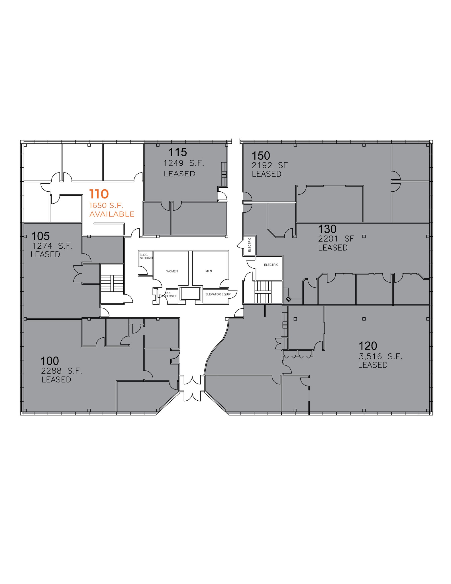 555 Waters Edge, Lombard, IL for lease Floor Plan- Image 1 of 1