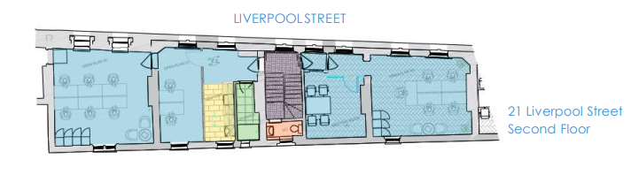 18-33 Liverpool St, London for lease - Floor Plan - Image 2 of 3