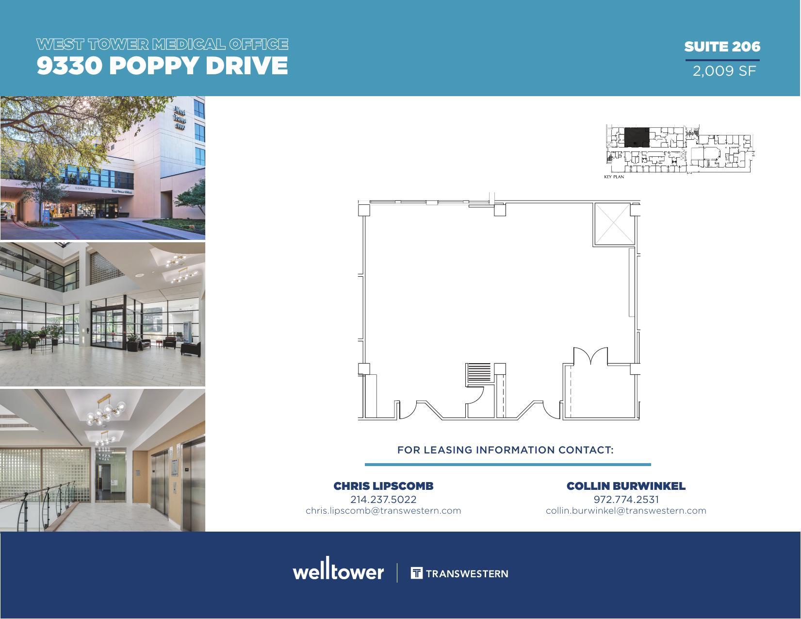 9330 Poppy Dr, Dallas, TX for lease Floor Plan- Image 1 of 1