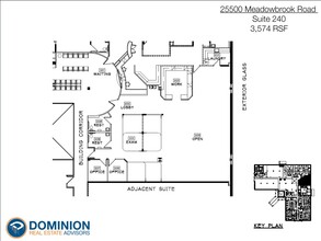 25500 Meadowbrook Rd, Novi, MI for lease Floor Plan- Image 1 of 1