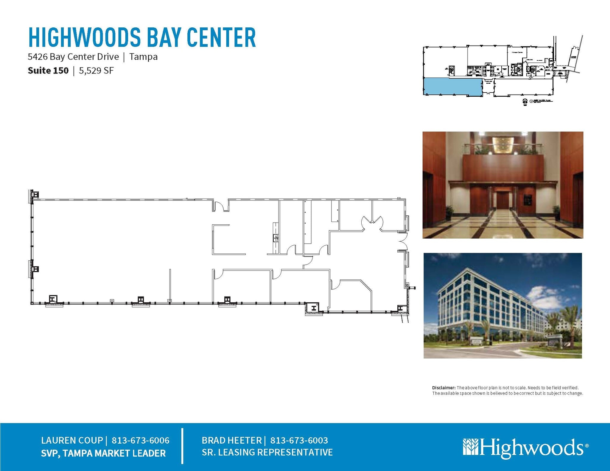 5426 Bay Center Dr, Tampa, FL for lease Floor Plan- Image 1 of 1