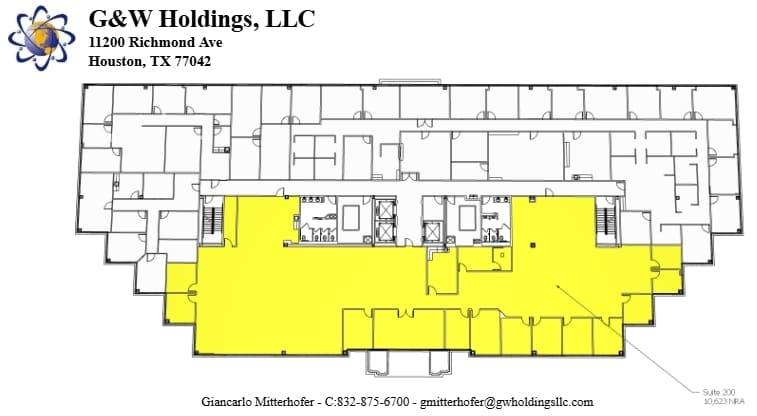 11200 Richmond Ave, Houston, TX for lease Floor Plan- Image 1 of 1