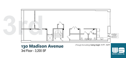 130 Madison Ave, New York, NY for lease Floor Plan- Image 1 of 8