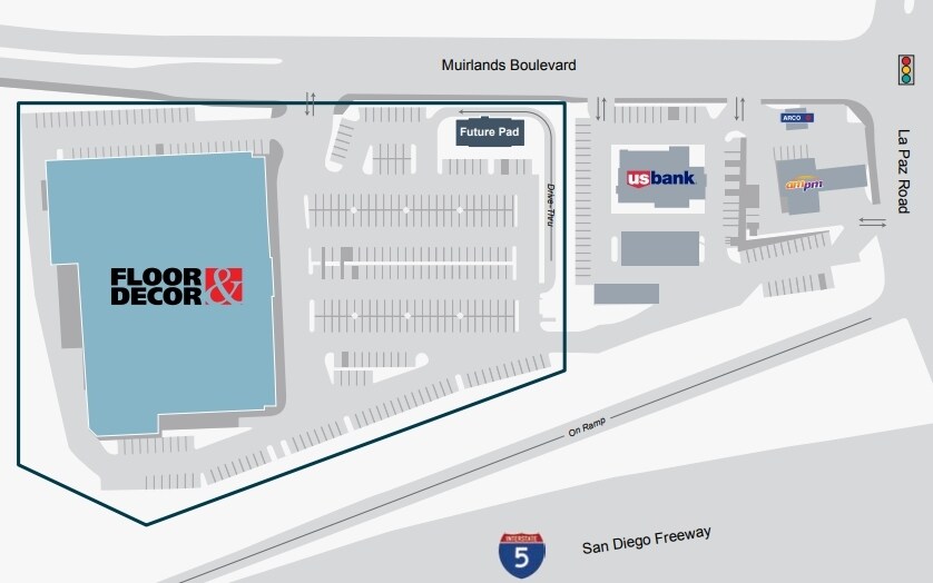 25872 Muirlands Blvd, Mission Viejo, CA for lease Site Plan- Image 1 of 1