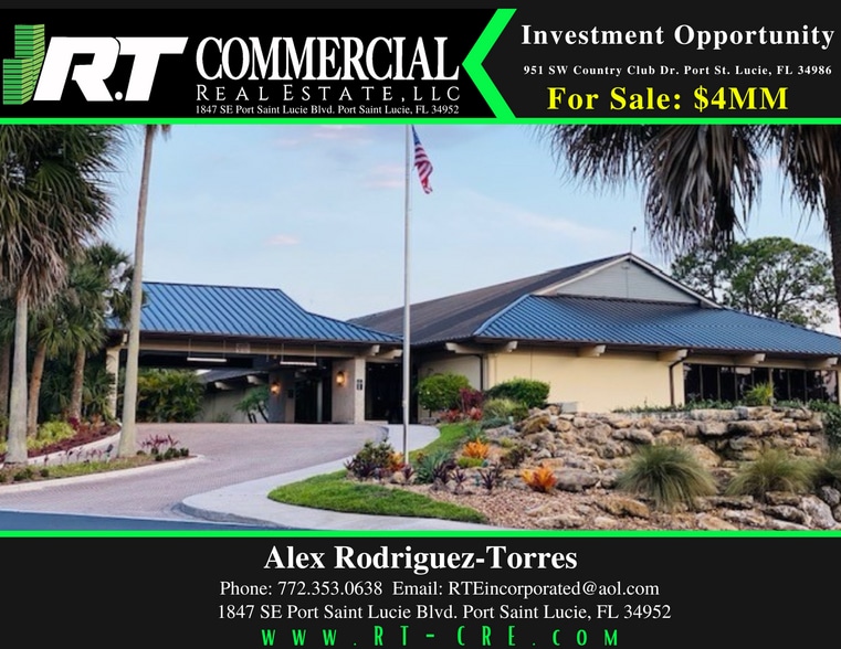 951 SW Country Club Dr, Port Saint Lucie, FL for sale - Building Photo - Image 2 of 10