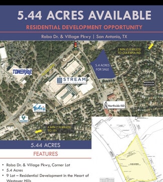 More details for Raba & Village Parkway Dr, San Antonio, TX - Land for Sale
