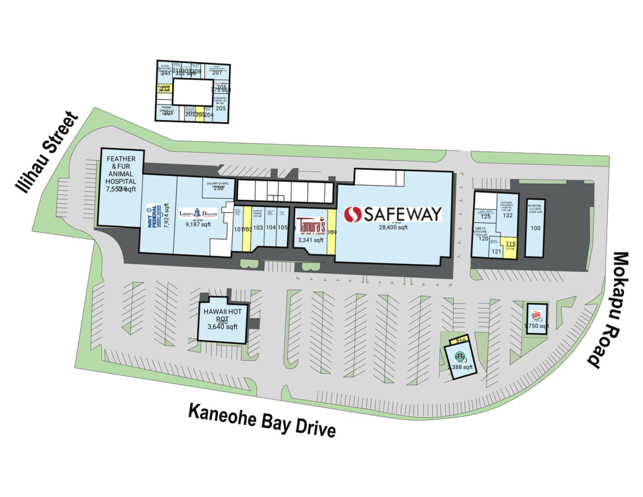 25 Kaneohe Bay Dr, Kailua, HI for lease Site Plan- Image 1 of 1