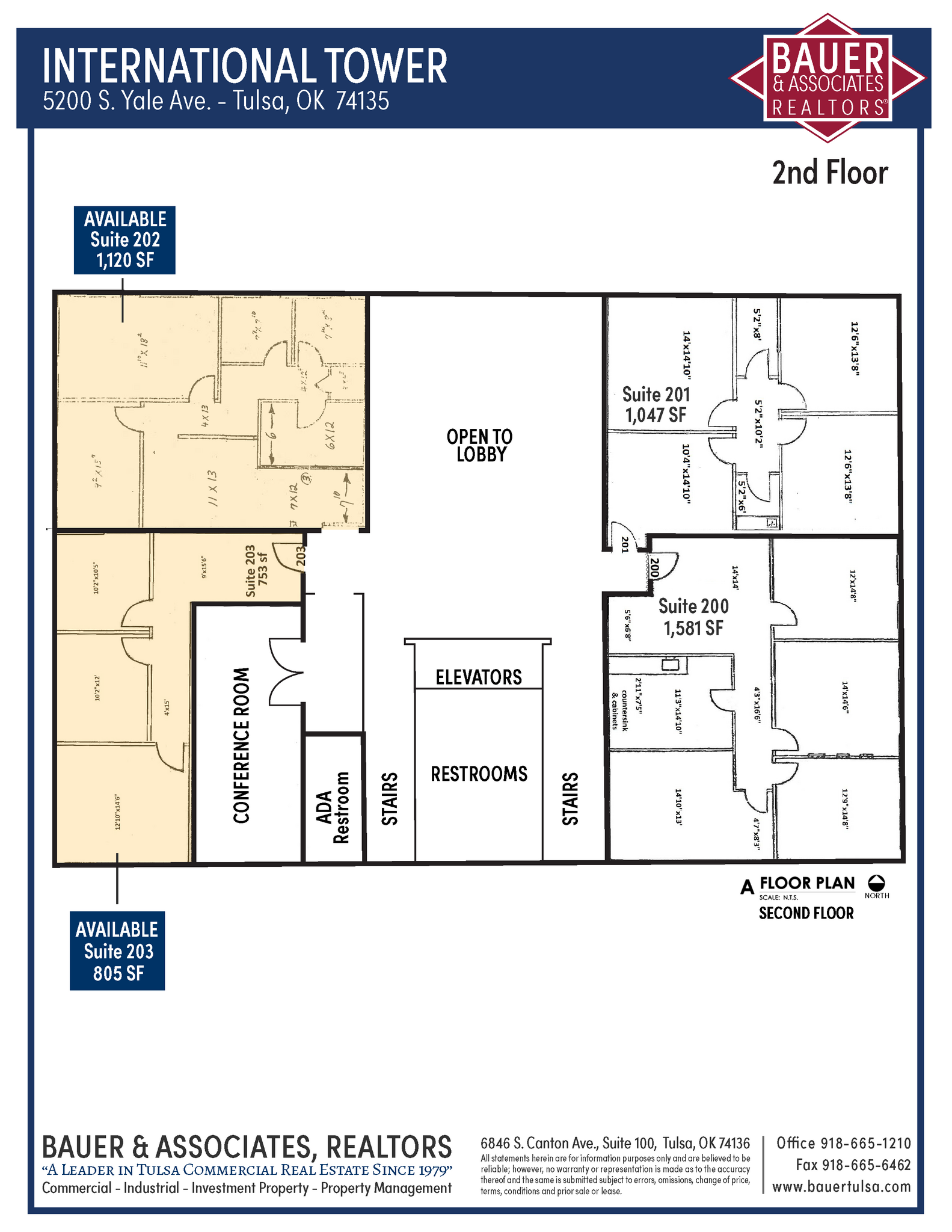 5200 S Yale Ave, Tulsa, OK for lease Site Plan- Image 1 of 1