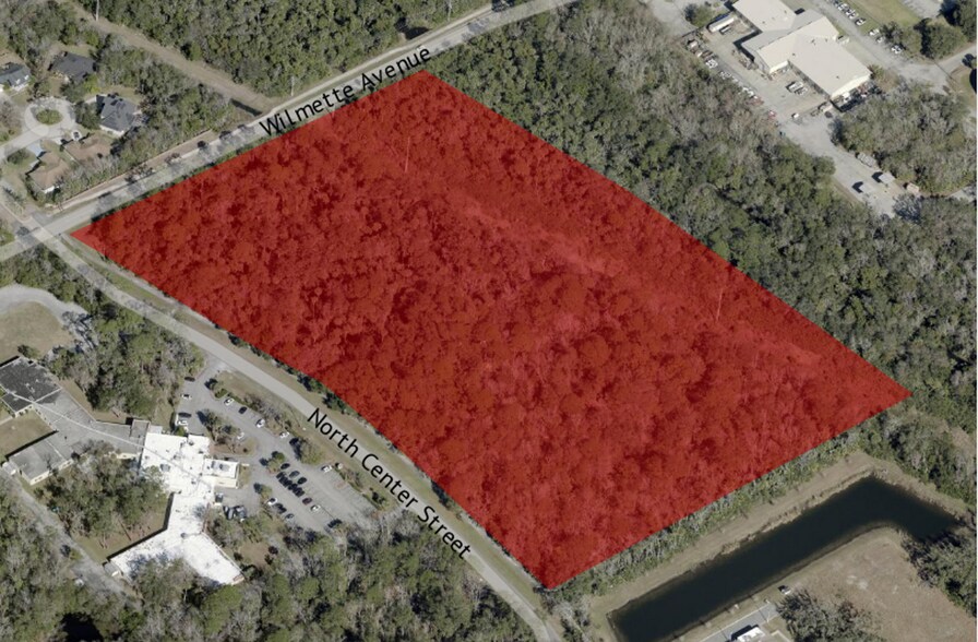 SEC of Wilmette Ave. & N. Center Street, Ormond Beach, FL for sale - Aerial - Image 1 of 1