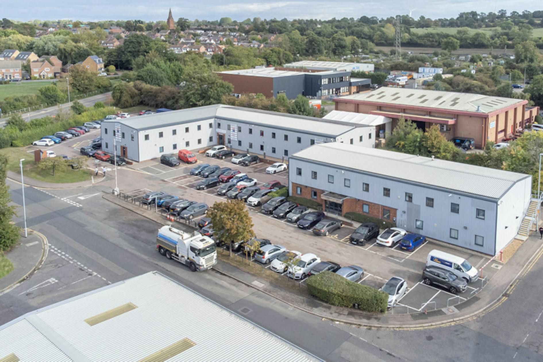 Eldon Way, Crick for lease Aerial- Image 1 of 11