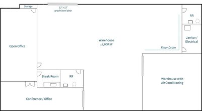 194 Camino Oruga, Napa, CA for lease Floor Plan- Image 2 of 10